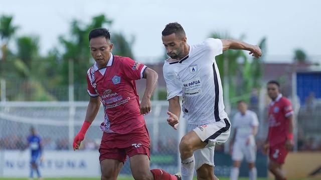 Enzo Celestine - Persipura Jayapura di Pegadaian Liga 2 2023/2024