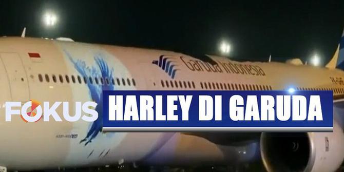 Penyelundupan Onderdil Harley di Pesawat Garuda Baru Pertama Kali Terjadi