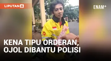 Viral! Driver Ojol Kena Tipu, Langsung Dibantu Polisi