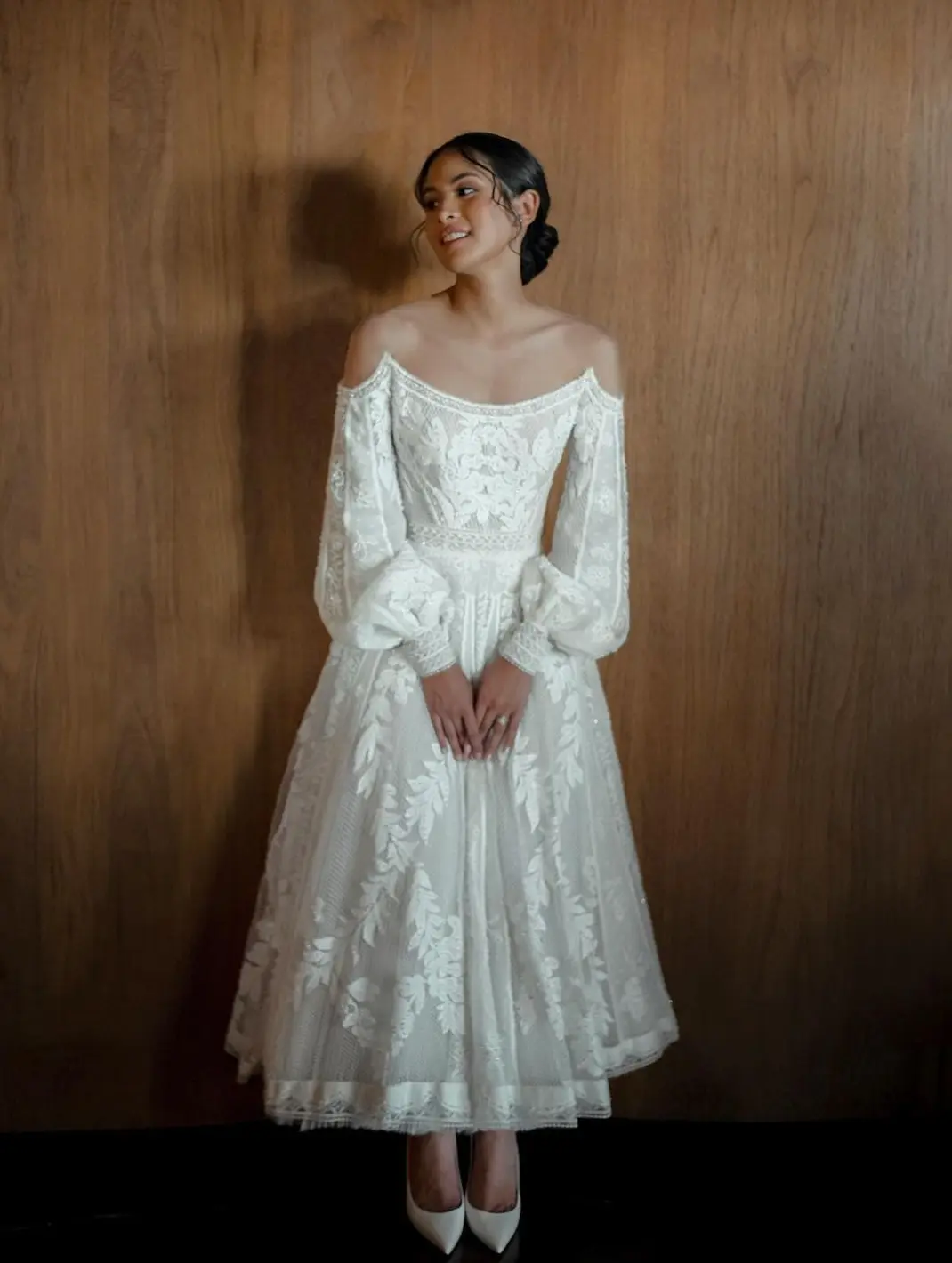 8 Potret Gaun Pengantin yang Simple Modern dari Jessica Mila hingga ...
