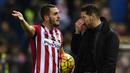 Koke adalah nyawa permainan Atletico Madrid. Koke selalu menjadi sentral filosofi permainan pelatih Diego Simeone. (AFP/Javier Soriano) 