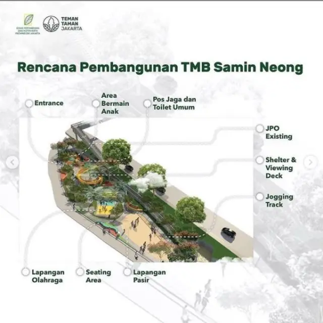 Anies Baswedan Bagikan Desain Taman Maju Bersama di Jakarta, Bisa untuk Kendalikan Banjir