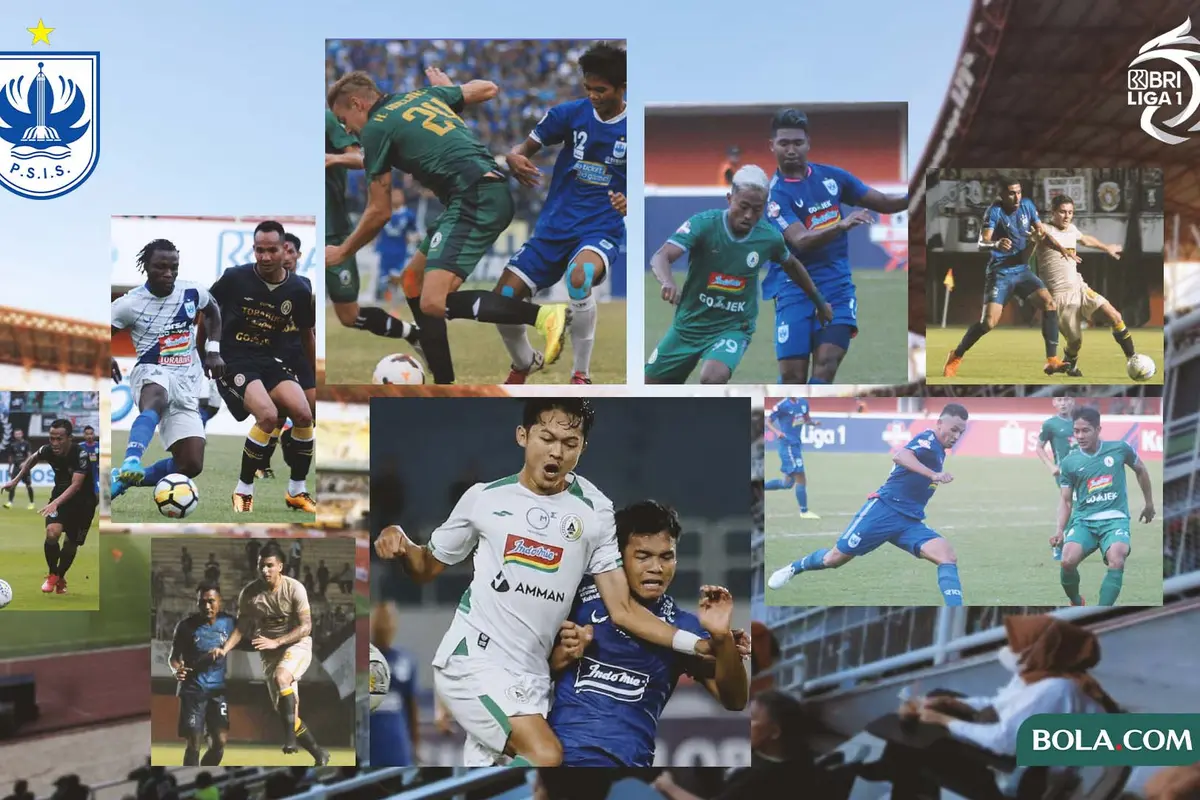 Kolase -  Laga PSS Sleman Vs PSIS Semarang di BRI Liga 1