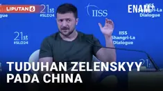 Presiden Ukraina Volodymyr Zelenskyy menuduh China membantu Rusia mengganggu konferensi perdamaian yang diselenggarakan Swiss terkait perang di Ukraina. Dalam konferensi pers di forum pertahanan Shangri-La, Zelenskyy menyatakan China menekan negara-n...