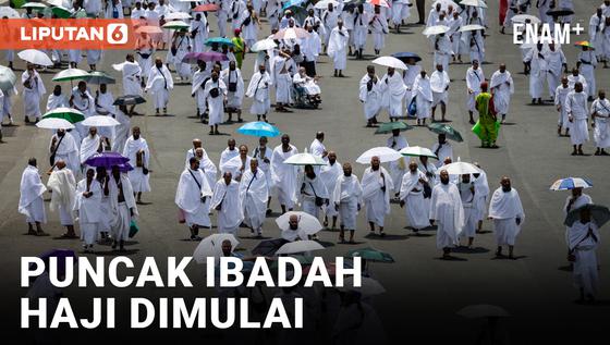VIDEO: Jamaah Muslim Memulai Ibadah Haji di Arab Saudi Di tengah-tengah Perang Israel-Hamas