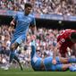 Manchester City vs Liverpool di Liga Inggris (AFP)