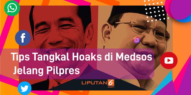 VIDEO: Tips Tangkal Hoaks di Medsos Jelang Pilpres