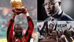 Legenda hidup AC Milan, George Weah, berhasil terpilih menjadi Presiden Liberia. Peraih Ballon d'Or 1995 itu akan mnggantikan posisi dari Ellen Johnson Sirleaf pada bulan depan. (Kolase foto-foto dari AFP)
