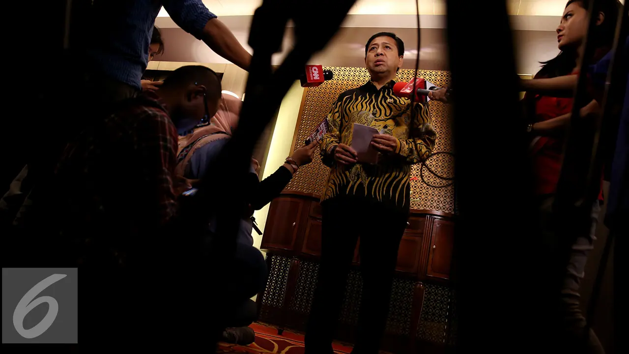 Ketua DPR, Setya Novanto