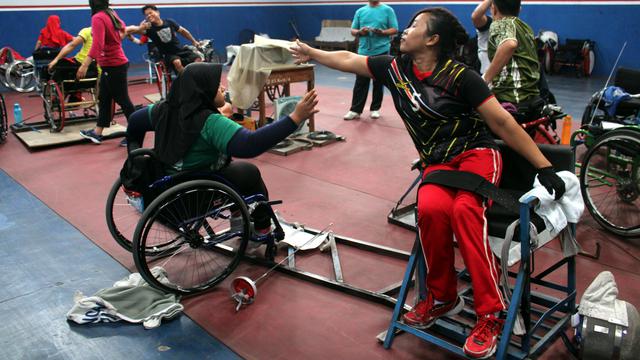 Anggar kursi roda Indonesia