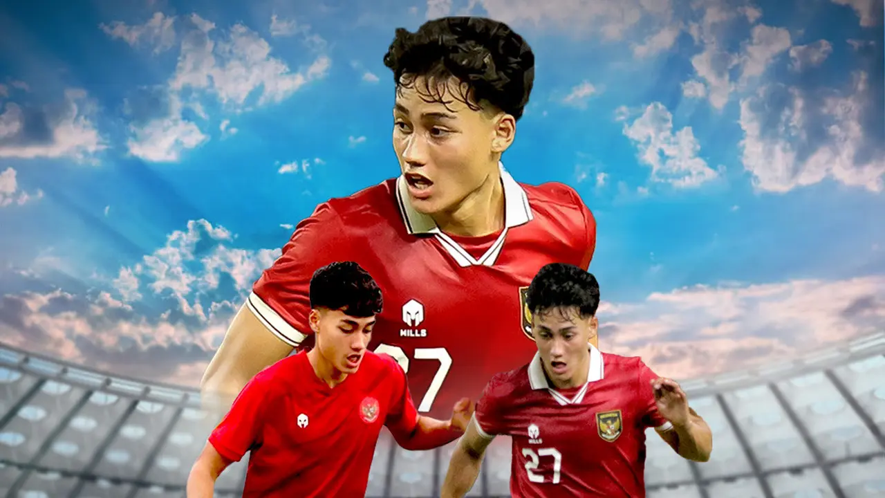 Timnas Indonesia - Ilustrasi Rafael Struick