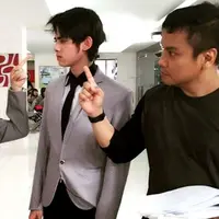 Prilly Latuconsina, Aliando Syarief dan Findo Purwono HW di GGS Returns. foto: Instagram