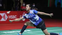 Putri Kusuma Wardani pada kualifikasi Malaysia Masters 2022. (PBSI)
