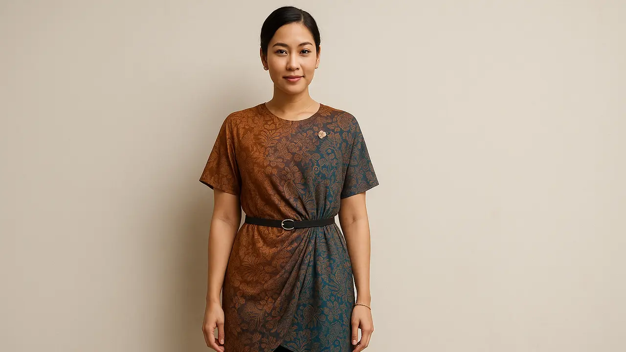 Model Tunik Batik Panjang Paling Versatile di Tahun 2025 (Foto: ChatGPT)
