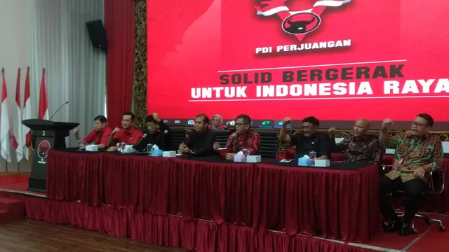 PDIP Gelar Konferensi Pers di Kantor DPP PDIP