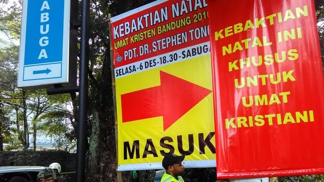 Kebaktian Natal di Bandung Batal Digelar
