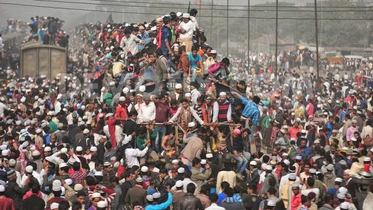 Bishwa Ijtema Ubah Bangladesh Jadi Lautan Manusia