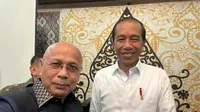 Presiden Jokowi bersama Ketua umum Relawan Jokowi (ReJO) HM Darmizal MS. (Ist)