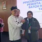 Pengukuhan dan pelepasan peserta magang Taiwan di Bogor, Sabtu (20/4/2024). (Liputan6.com/Achmad Sudarno)