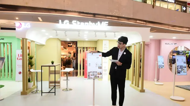 LG StanbyME. Credit: LG Electronics Indonesia