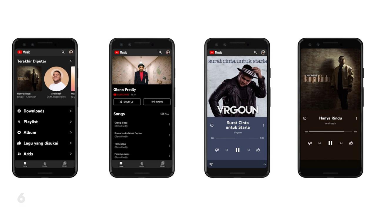 Ilustrasi YouTube Music