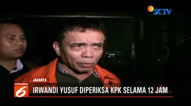 Irwandi mengaku jika penyidik KPK memberikan banyak pertanyaan dalam kasus kegiatan Aceh Marathon.