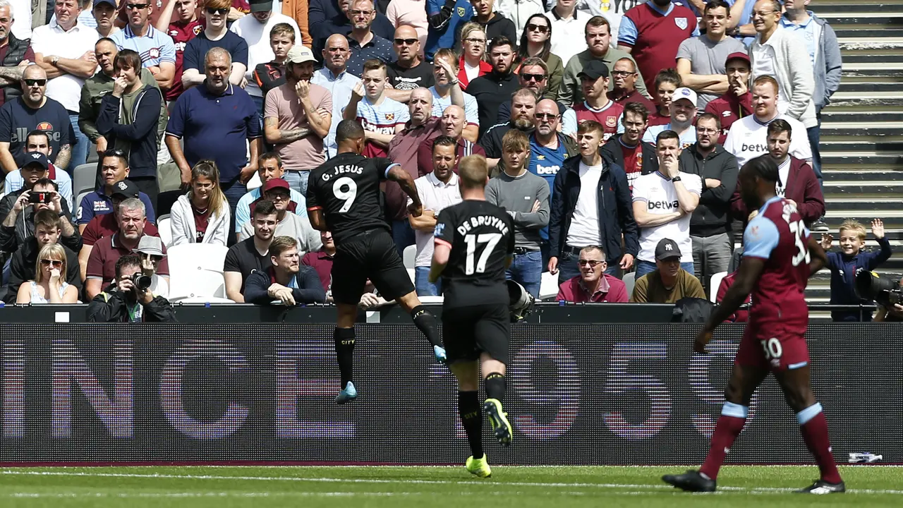 West Ham United v Manchester City - Gabriel Jesus