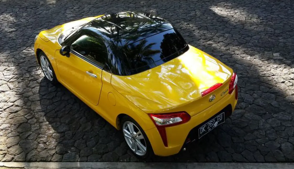 Bodi Copen dibuat ringan dan stylish sehingga bisa dibongkar-pasang serta dikostumisasi sesuai keinginan. (Foto: Septian Pamungkas/Liputan6.com) 