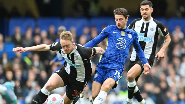Duel sengit Chelsea vs Newcastle di Liga Inggris