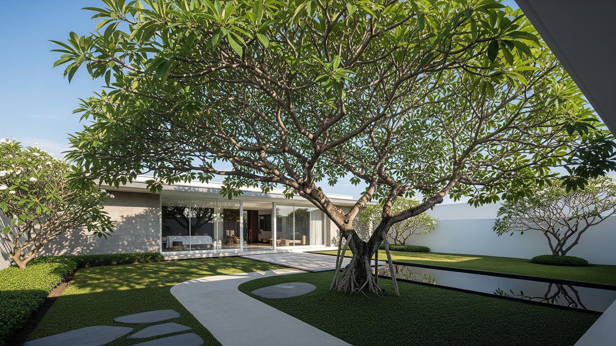 8 Rekomendasi Tanaman Rindang Anti Kotor Cocok untuk Halaman Rumah Minimalis