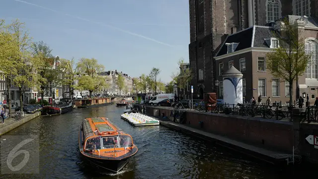 Dulu Kotor dan Bau, Ini Penampakan Kanal di Belanda Sekarang
