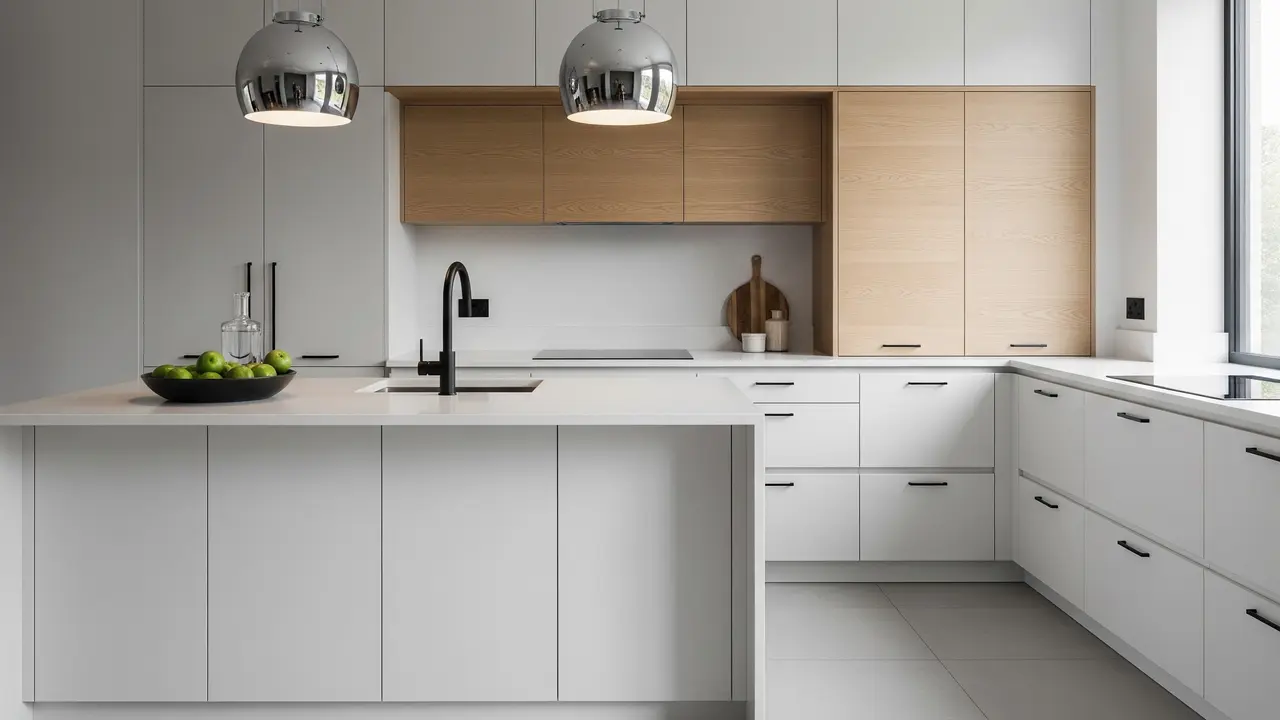 Dapur Cantik Model Dapur Minimalis Modern Terbaru (Image by Gemini AI)