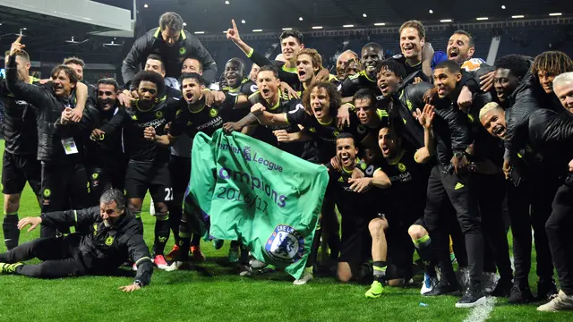 Kalahkan West Brom, Chelsea Raih Juara Liga Inggris