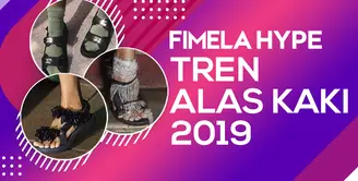 Sandal Turis, Tren Alas Kaki di Tahun 2019
