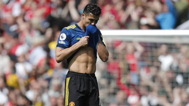 Foto: Diwarnai Gagal Penalti dan Gol Dianulir, Manchester United Terkapar di Markas Arsenal Dalam Lanjutan Liga Inggris
