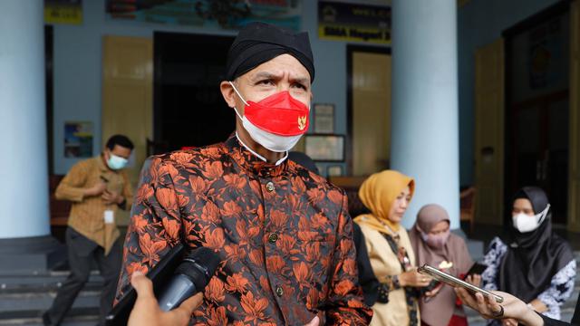Gubernur Jawa Tengah Ganjar Pranowo.