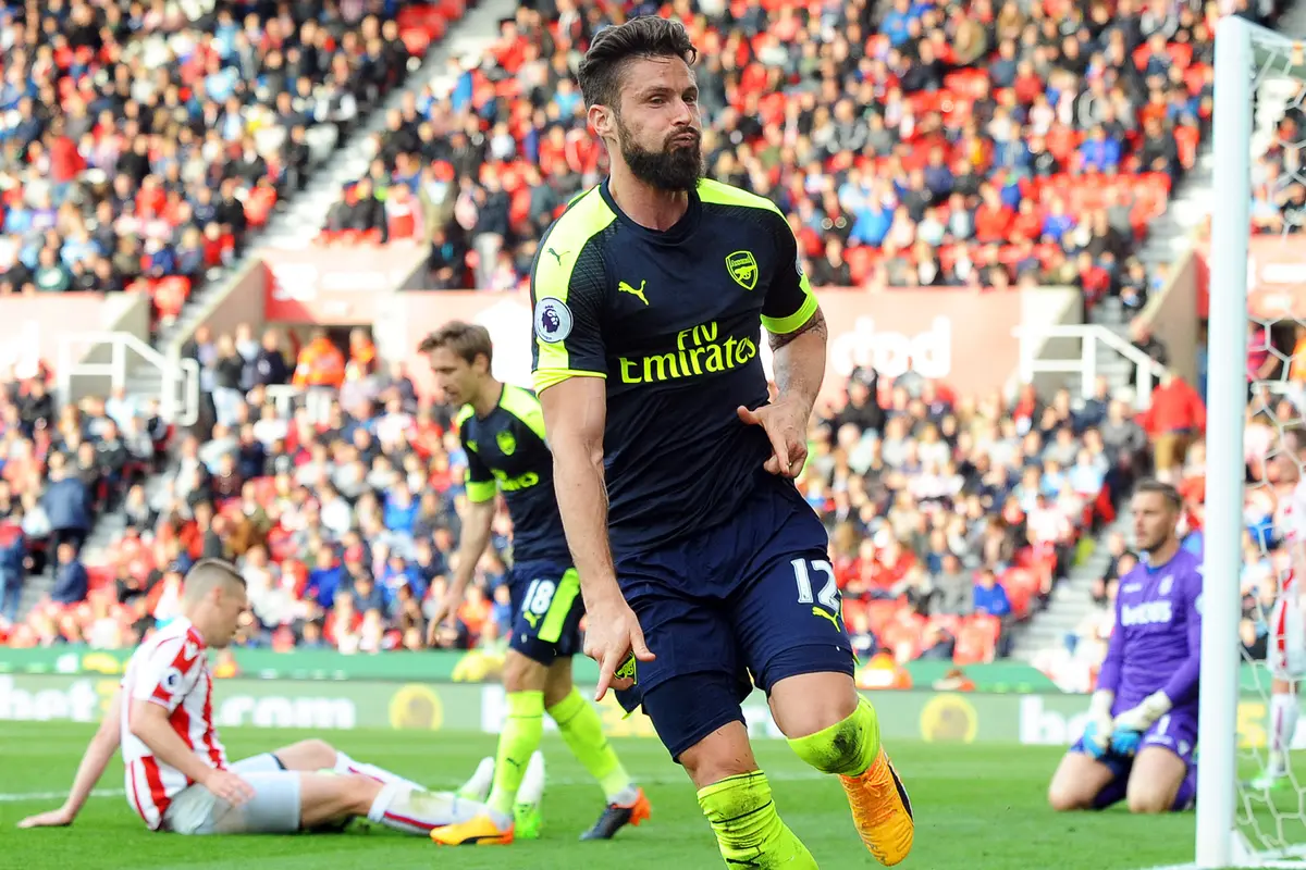 Menang atas Stoke City, Arsenal Jaga Peluang Lolos ke Liga Champions