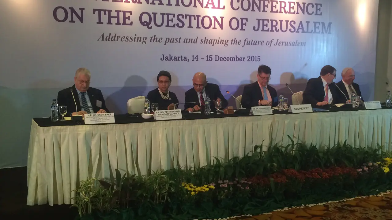 Konferensi Tentang Yerusalem Bahas Kemerdekaan Indonesia