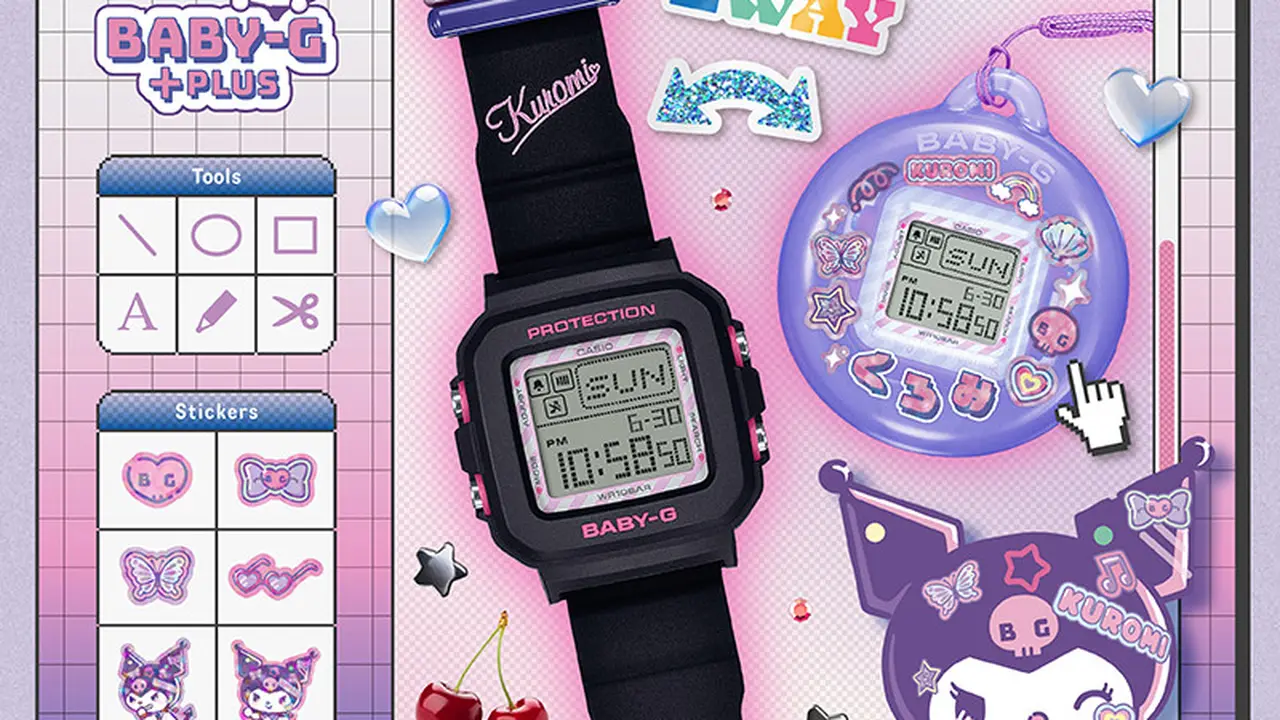 Casio Hadirkan Sentuhan Imut dan Edgy dengan BABY-G Kuromi