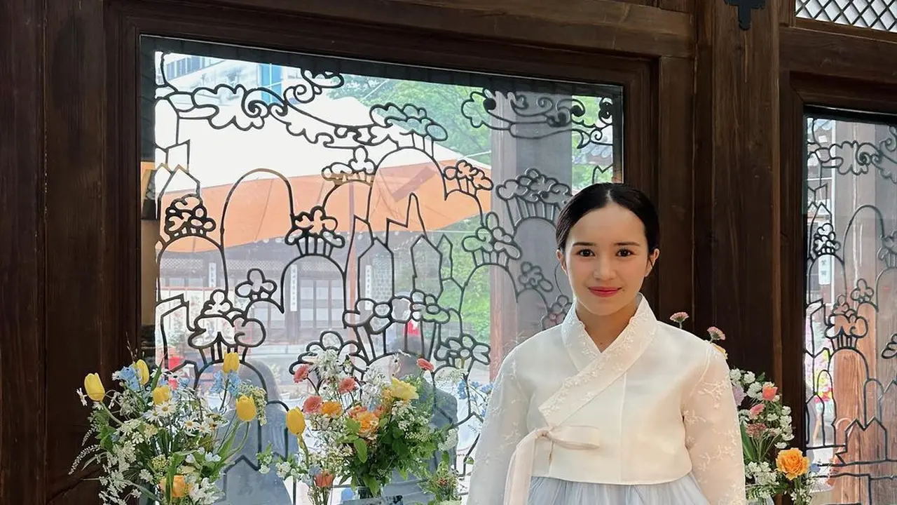 Potret Beby Tsabina hadiri anniversary pernikahan calon kakak ipar (Sumber: Instagram/@bebytsabina)