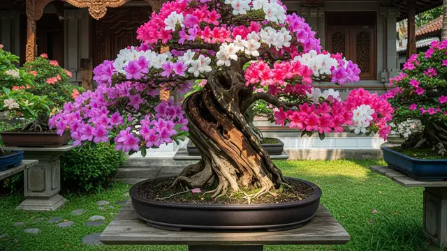 Tanaman Bonsai Depan Rumah