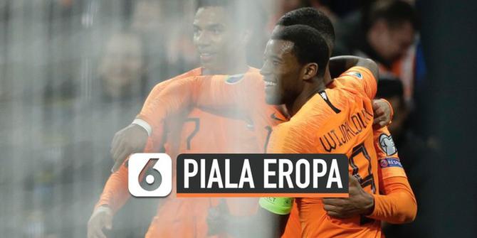 VIDEO: Lawan Estonia, Belanda Pesta Gol di Kualifikasi Piala Eropa
