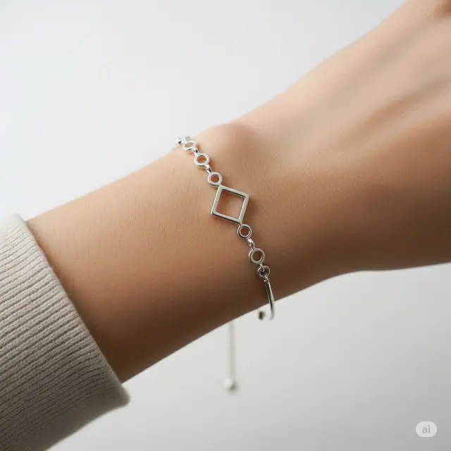 Gelang Geometris Minimalis