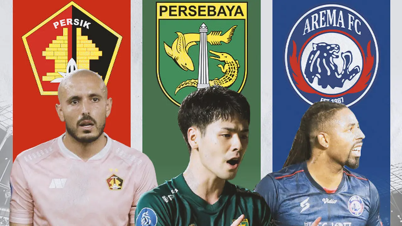 BRI Liga 1 - Pemain Asing BRI Liga 1 - Youssef Ezzejjari, Taisei Marukawa, Carlos Fortes