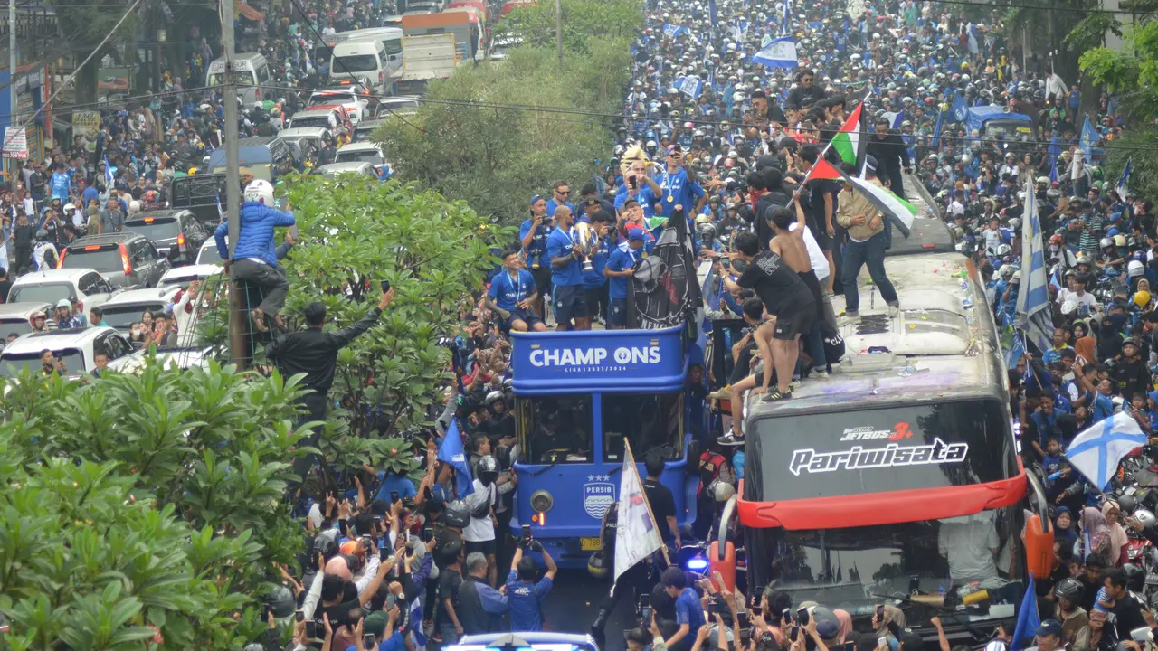 Pawai Persib Juara