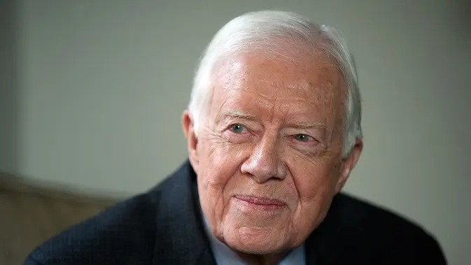 Presiden AS ke-39 Jimmy Carter (AP Photo/Diane Bondareff)
