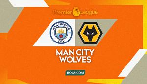 Manchester City Vs Wolves. (Bola.com/Gregah Nurikhsani)