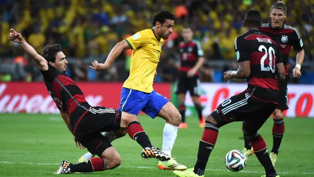 Momen Brasil Dibuat Luluh Lantak Oleh Jerman di Piala Dunia 2014