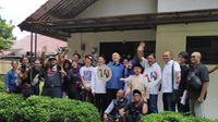 Suasana syuting sinetron Para Pencari Tuhan Jilid 12 di kawasan Jatiasih, Bekasi, Jumat (12/4/2019). (Surya Hadiansyah/Liputan6.com)