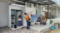 Lokasi pencurian perhiasan milik korban di Perumahan Griya Amanah 4, Cilodong, Depok. (Liputan6.com/Dicky Agung Prihanto)